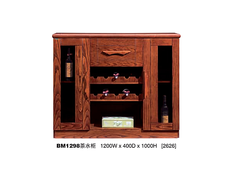 博奧白蠟?zāi)綛M1298茶水柜