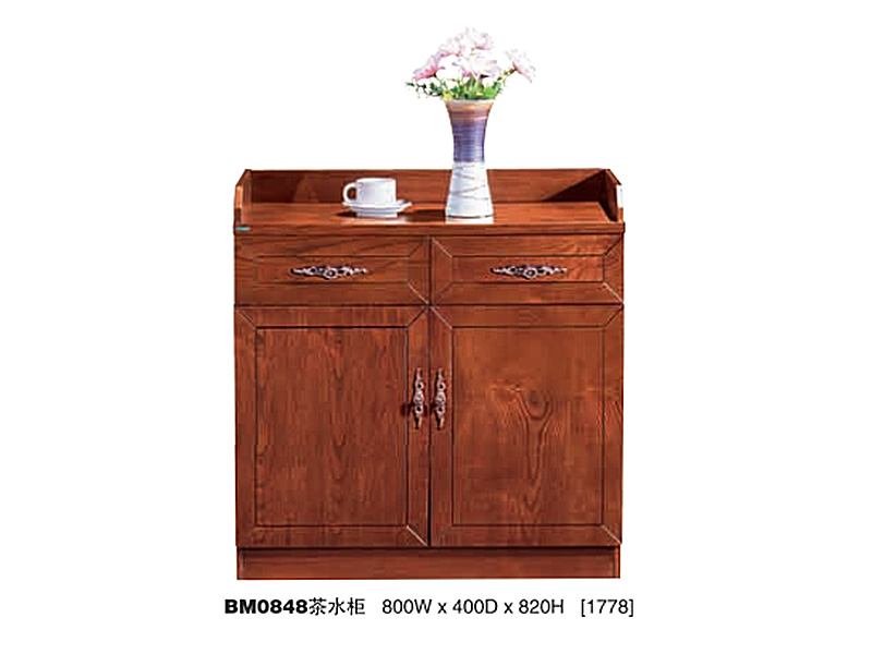 博奧白蠟?zāi)綛M0848茶水柜